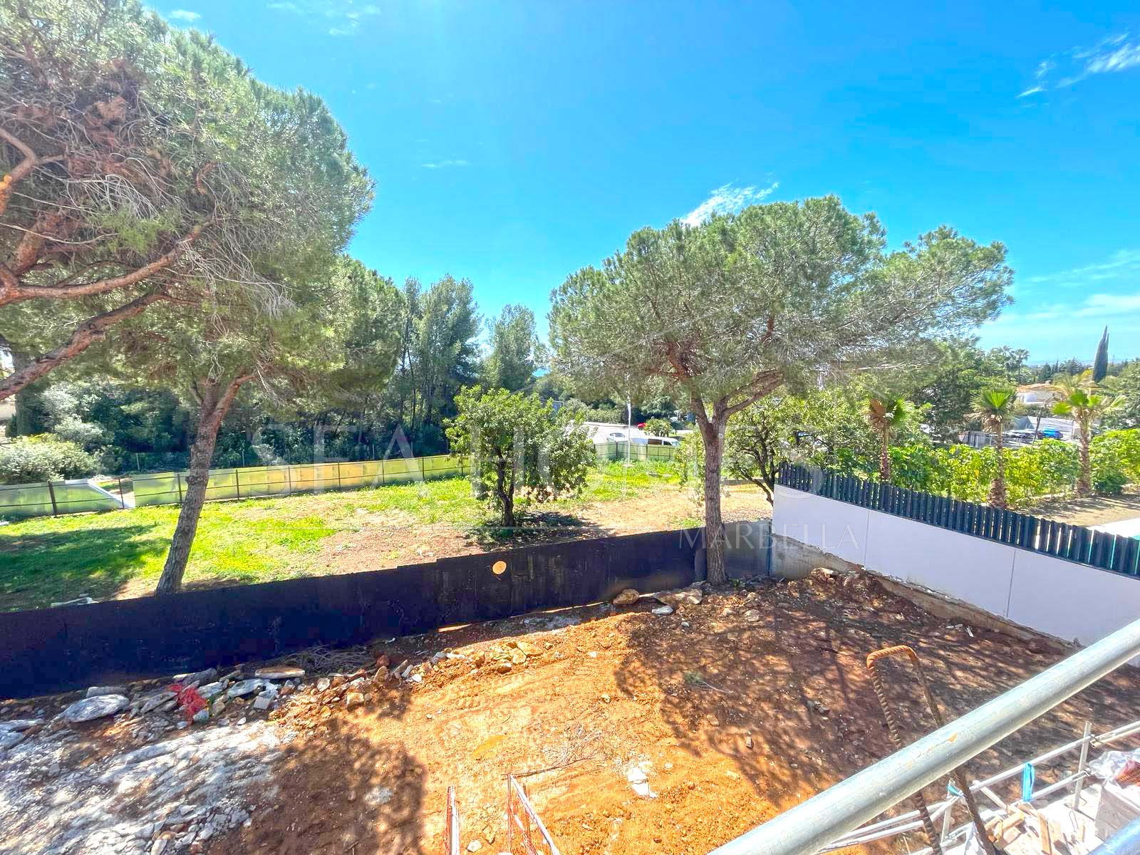 Brand new six bedroom villa under construction in Rocio de Nagueles, Marbella with sea and mountain views