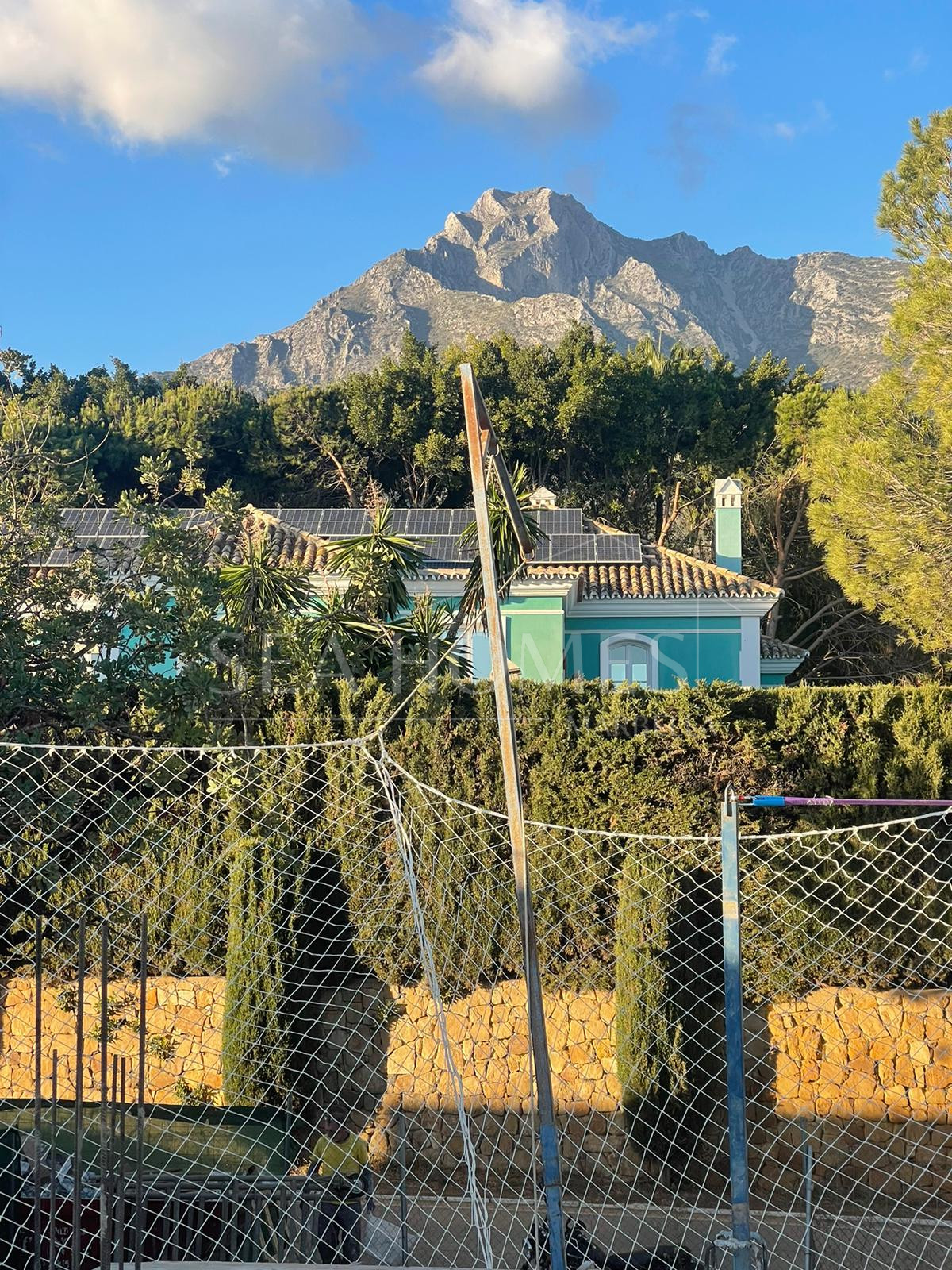 Brand new six bedroom villa under construction in Rocio de Nagueles, Marbella with sea and mountain views