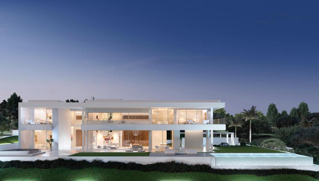 Parcelas con proyecto para construir una villa de lujo con vistas panorámicas en Haza del Conde, Nueva Andalucía