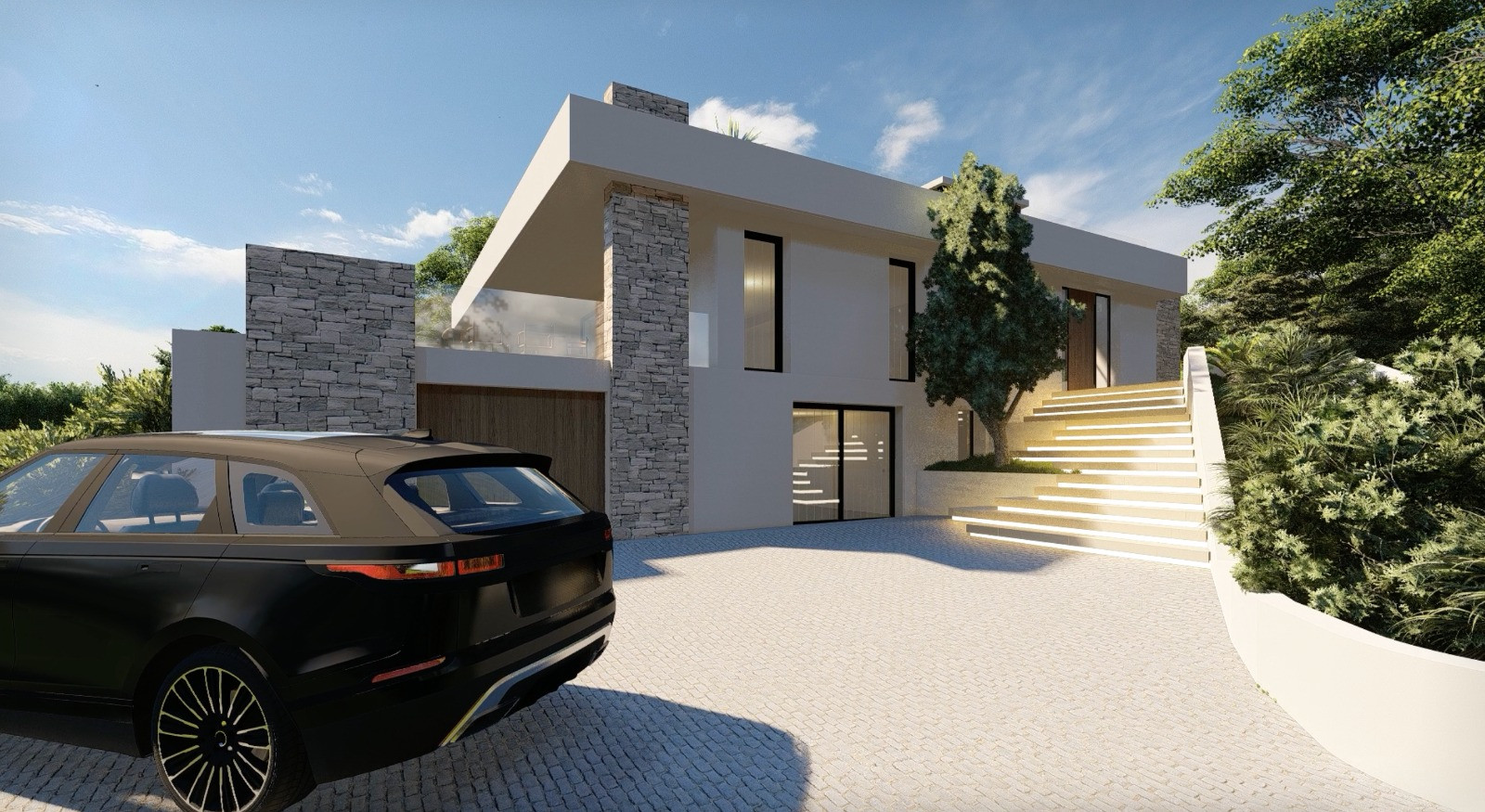 Luxury, south facing, four bedroom Villa located in Guadalmina Alta, Marbella