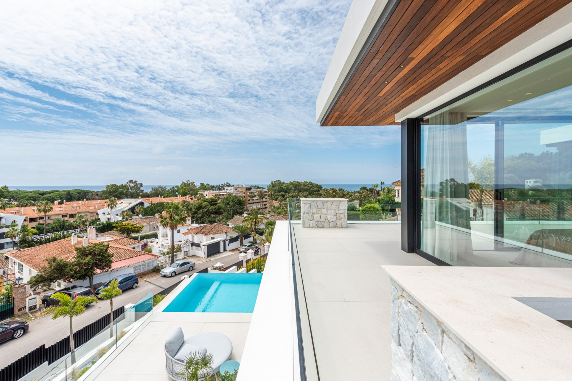 Modern five bedroom, southwest facing villa in Carib Playa, only 700 metres from the beach and close to  a variety of amenities