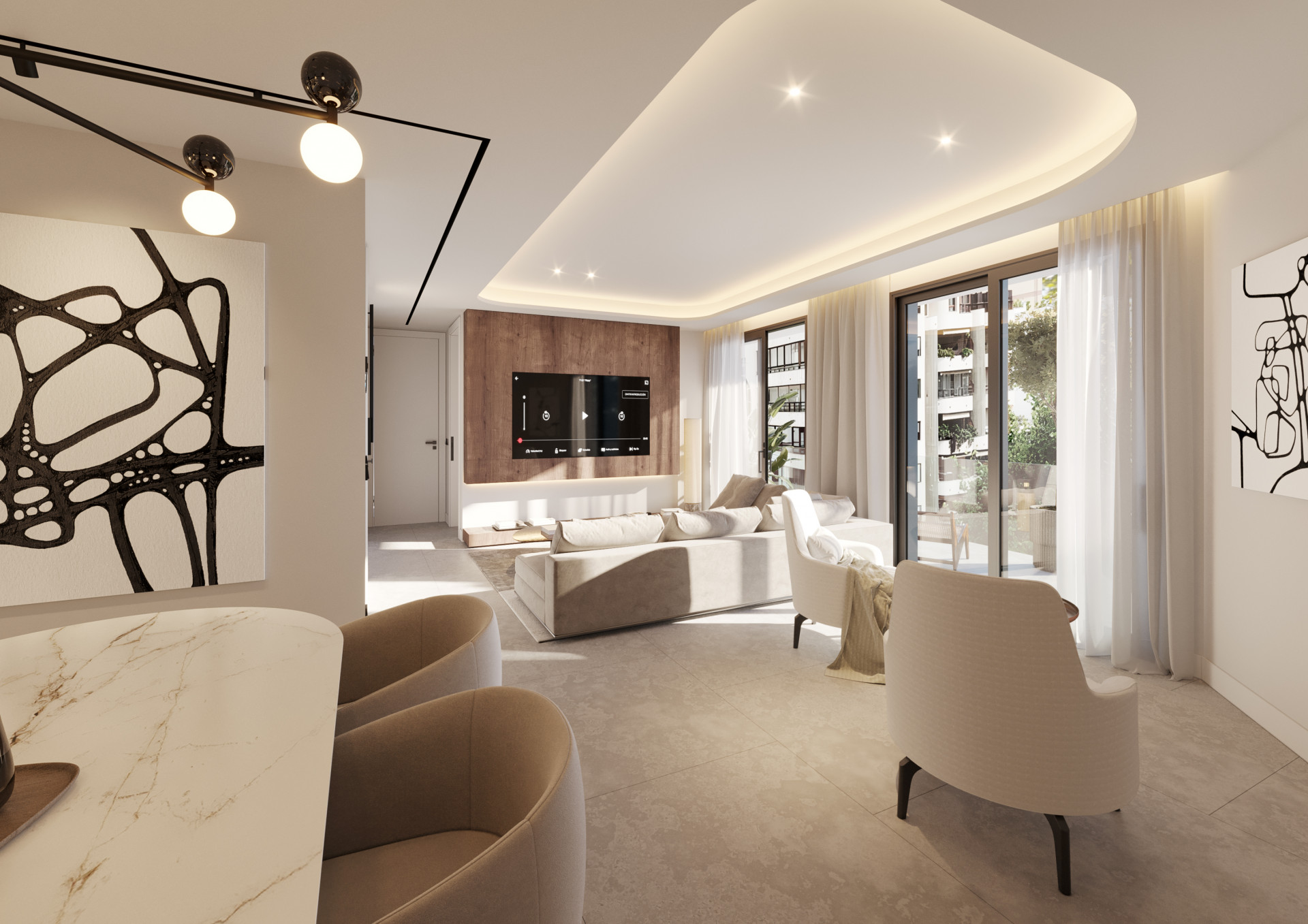 Three bedroom apartment in the centre of Marbella