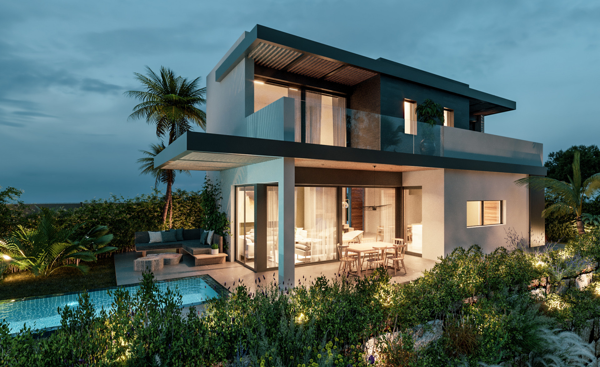 ATTA Villas, eight beautiful villas located in the heart of the golf triangle on the New Golden Mile