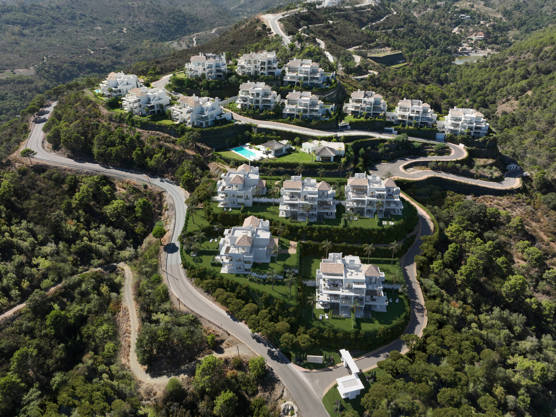 A project nestled within a secured gated community in the Marbella Club Hills