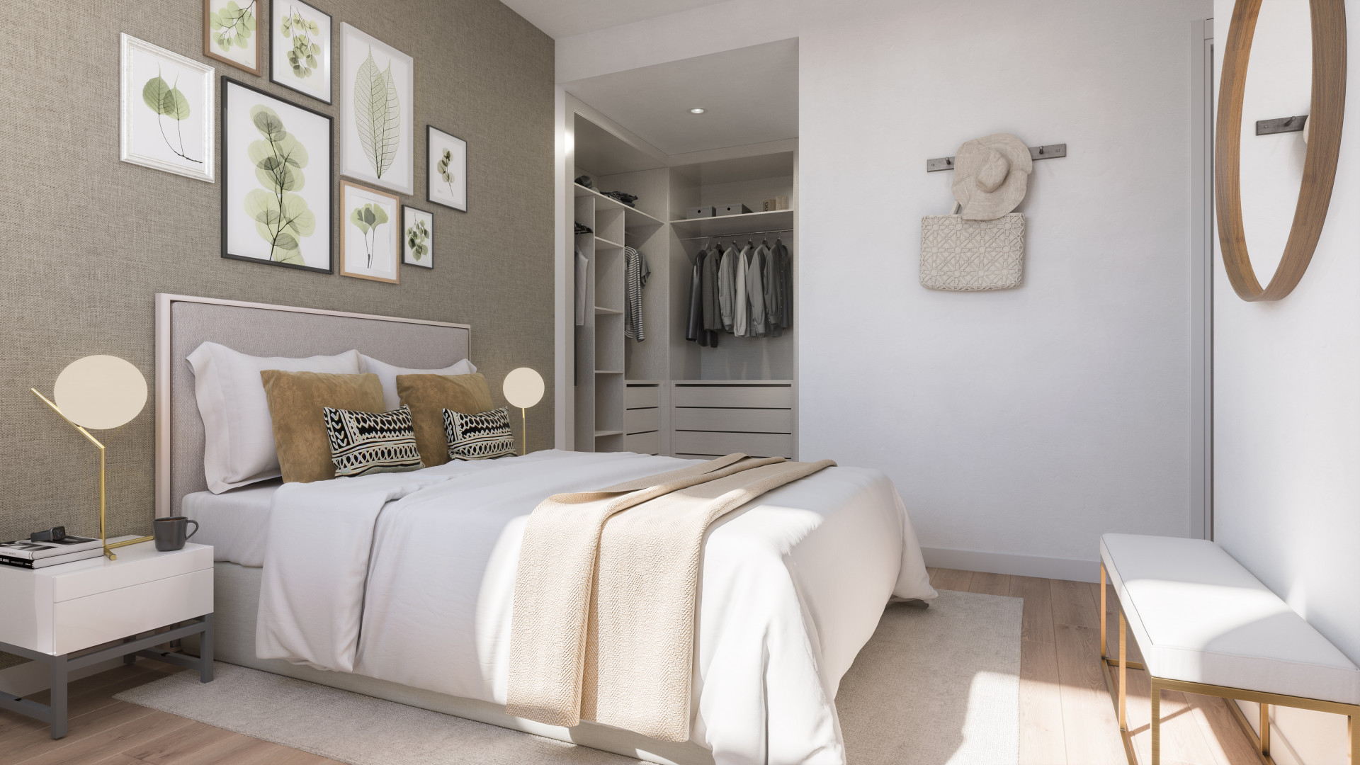 102 apartments and penthouses, a real estate promotion in the center of Estepona