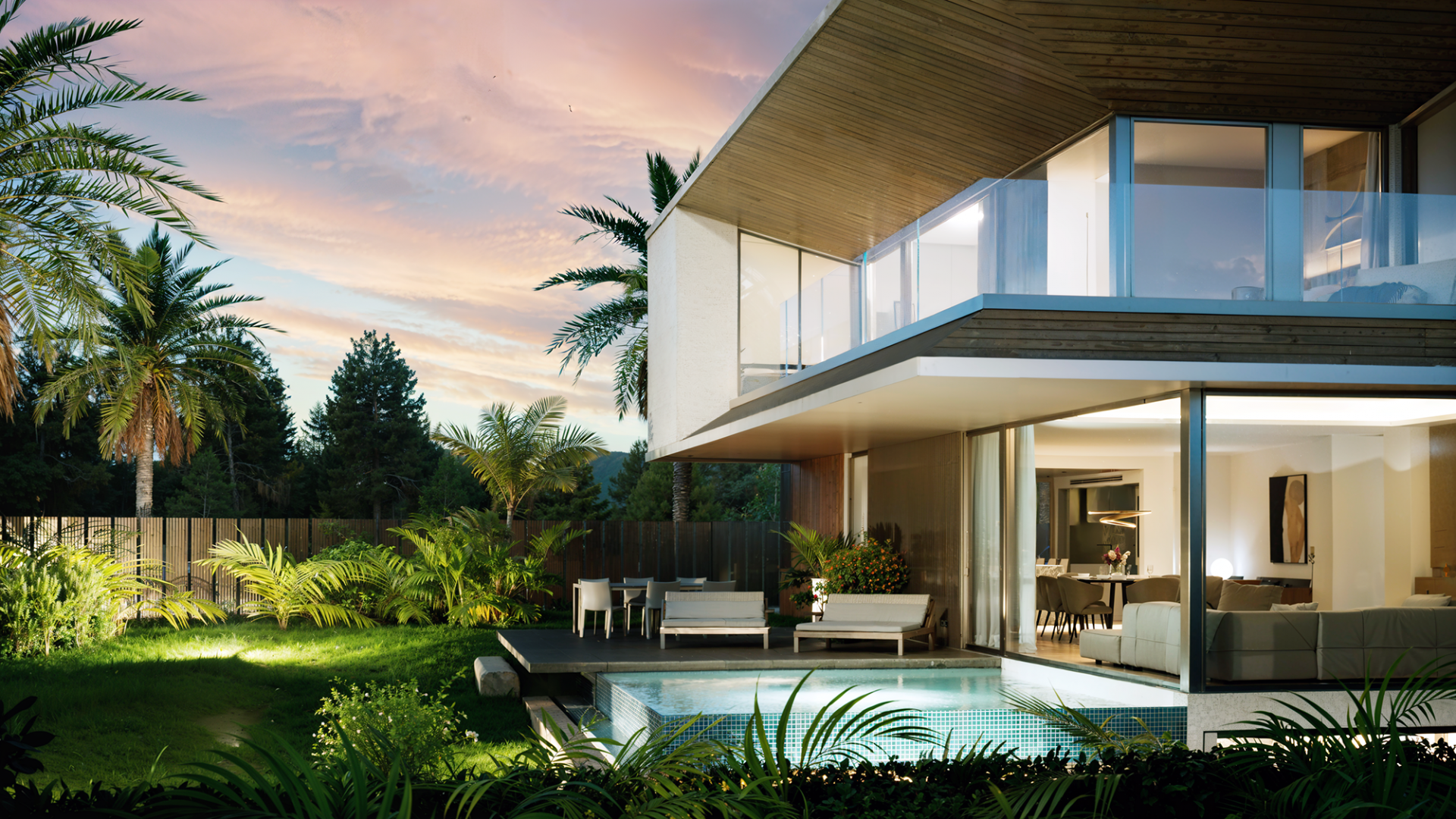 Twinsenses Villas - Attractive boutique collection of 15 private four bedroom villas promises a life of luxury and tranquility.