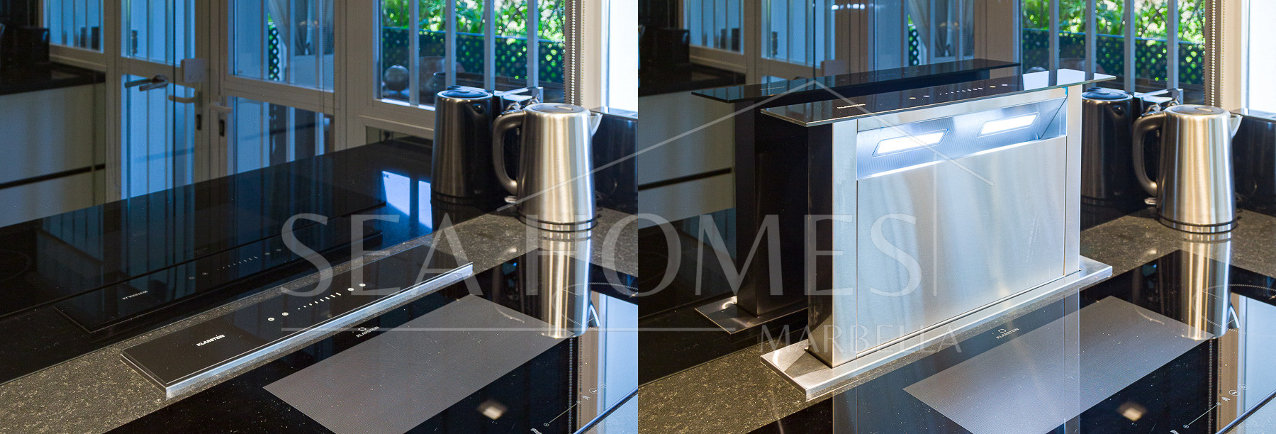 Stunning two bedroom south west facing elevated ground floor apartment in the heart of Marbella's Golden Mile