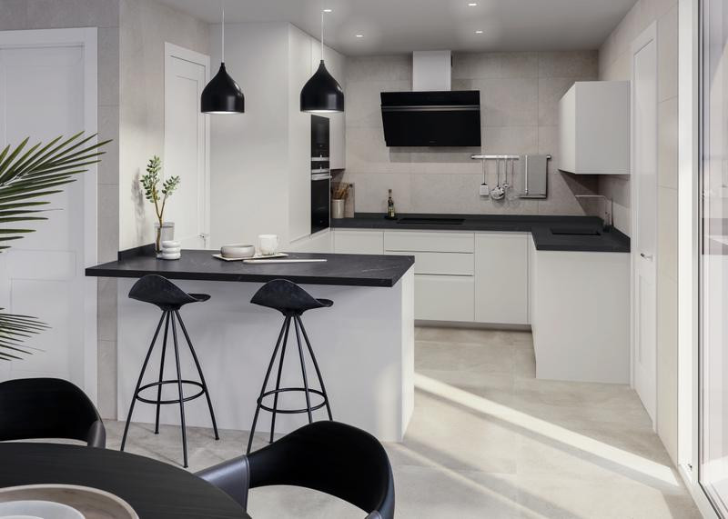 Contemporary Three Bedroom Luxury Villa with Sea Views in Marbella