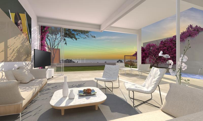 Contemporary Three Bedroom Luxury Villa with Sea Views in Marbella
