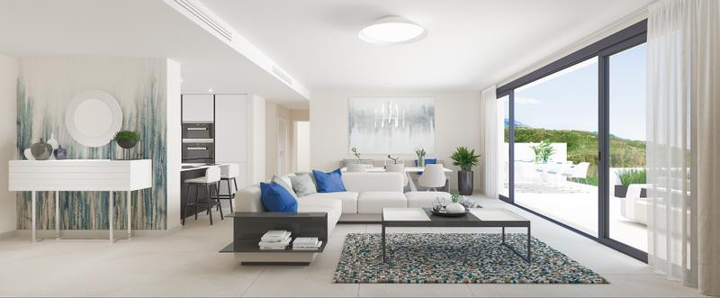 New development with fifty-four contemporary two and three bedroom apartments and penthouses.