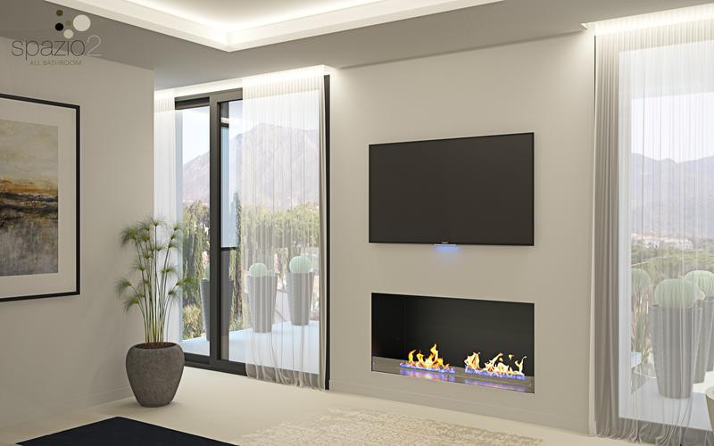 Private community composed of three contemporary luxury villas in a privileged location in Marbella, near the beach.