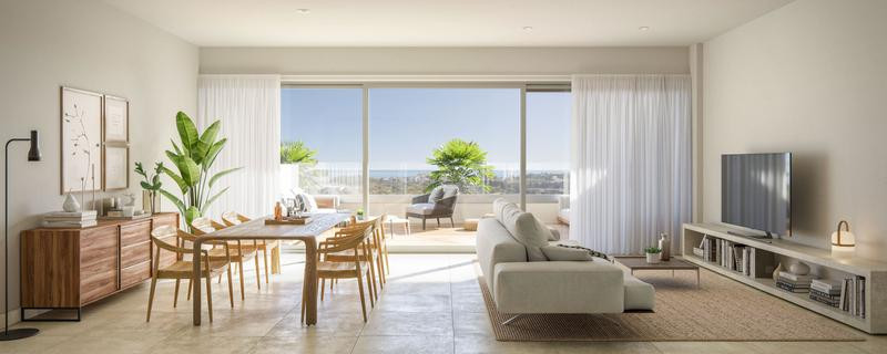 Is a contemporary residential comprising only 54 modern two and three-bedroom apartments and penthouses, most of them with magnificent sea views.