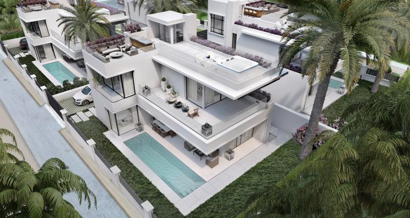 Cuatro maravillosas villas modernas, ubicadas en una urbanización segura y pintoresca de Rio Verde, son una opción perfecta tanto como residencia de vacaciones como hogar familiar.