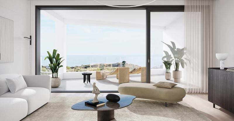 Nuevo proyecto de trece lujosas casas adosadas en la popular zona de La Cala de Mijas, en la Costa del Sol.