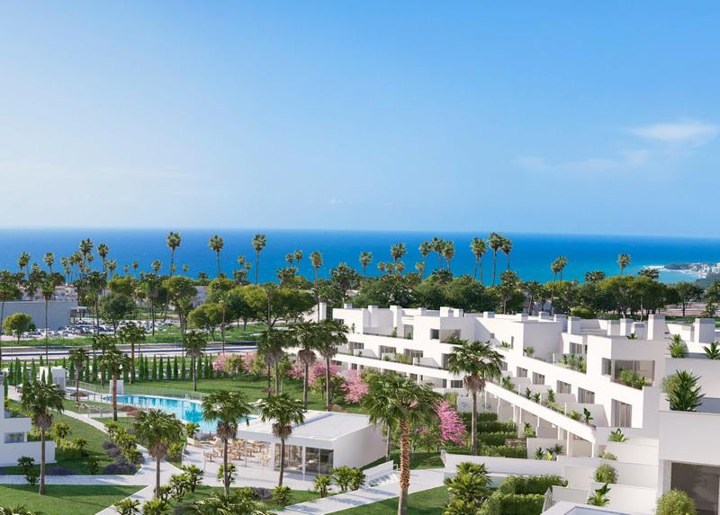 On Estepona’s New Golden Mile, it offers contemporary style apartments and penthouses in a location close to all kinds of amenities, just minutes from Puerto Banús and Estepona, close to the beach and numerous golf courses.