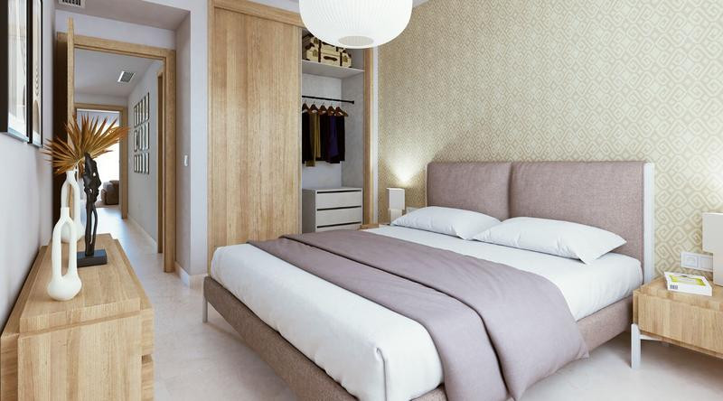 New development in the area of Estepona Golf, at the heart of the Costa del Sol, offering bright and spacious properties with views over the golf course.