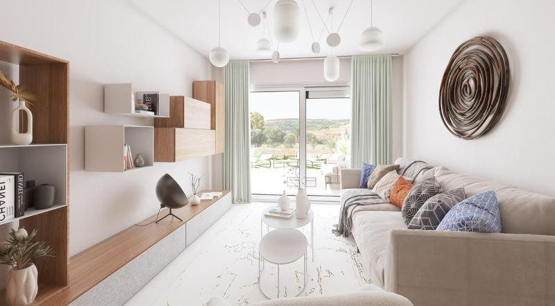 New development in the area of Estepona Golf, at the heart of the Costa del Sol, offering bright and spacious properties with views over the golf course.