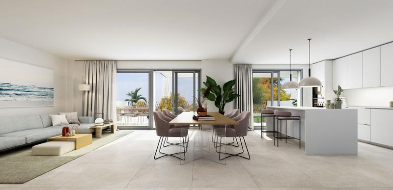 Sitting majestically on an elevated position with stunning south westerly views, this is a sleek development of highly contemporary three bedroom town homes boasting spectacular sea views and a contemporary architectural style.