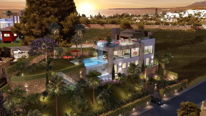 Located in Rio Real Golf, Marbella East, bordering the four seasons luxury project, the project consists about detached villas with mediterranean-contemporary architecture