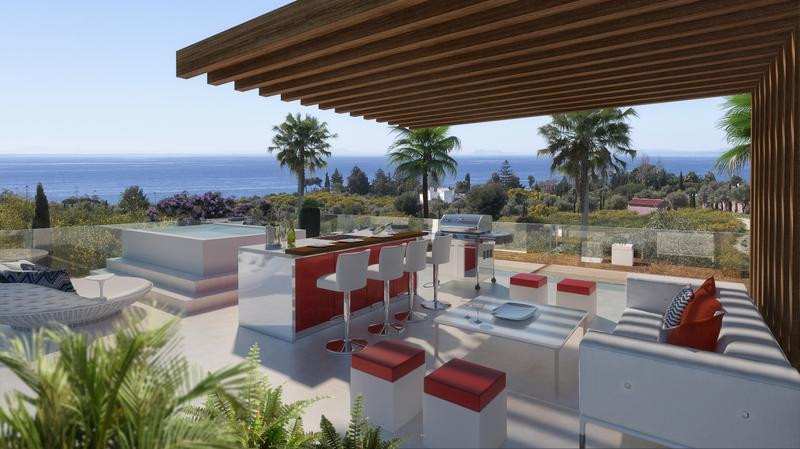 Located in Rio Real Golf, Marbella East, bordering the four seasons luxury project, the project consists about detached villas with mediterranean-contemporary architecture