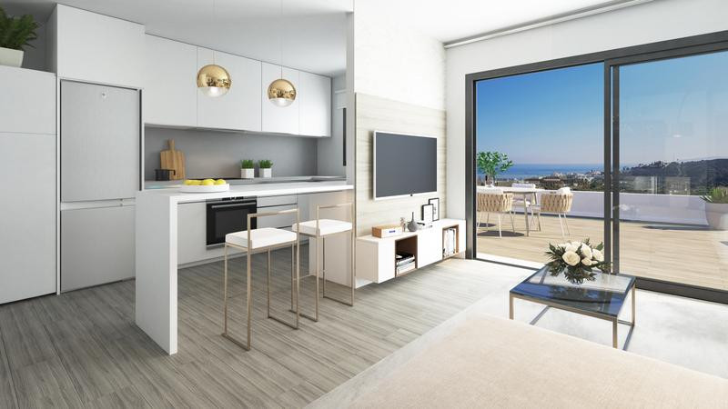 Spectacular new development in Estepona with superb sea views and fantastic south facing terraces within walking distance of the beach and local amenities.