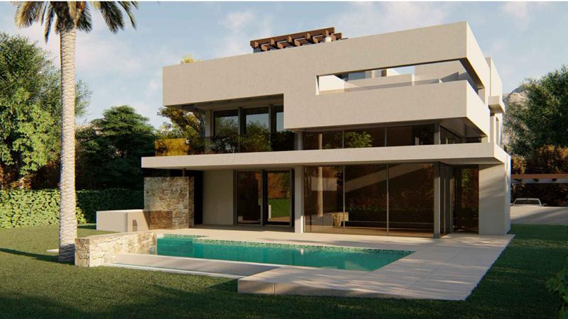 New project located in one of the best areas of eastern Marbella, Santa Clara Golf.