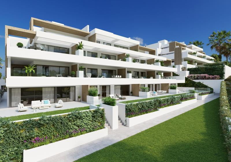 The development has forty homes with two and three bedrooms with large terraces.