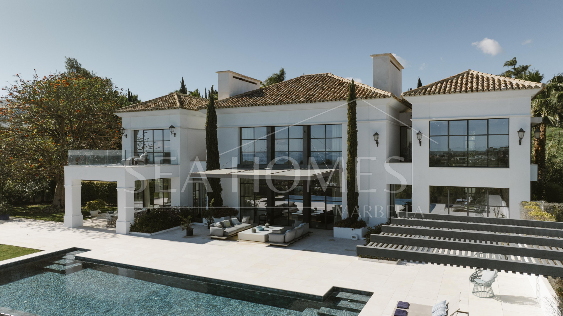 Villa Jasmine - Exclusive 6-bed elegant villa with unmatched sea views in Los Flamingos
