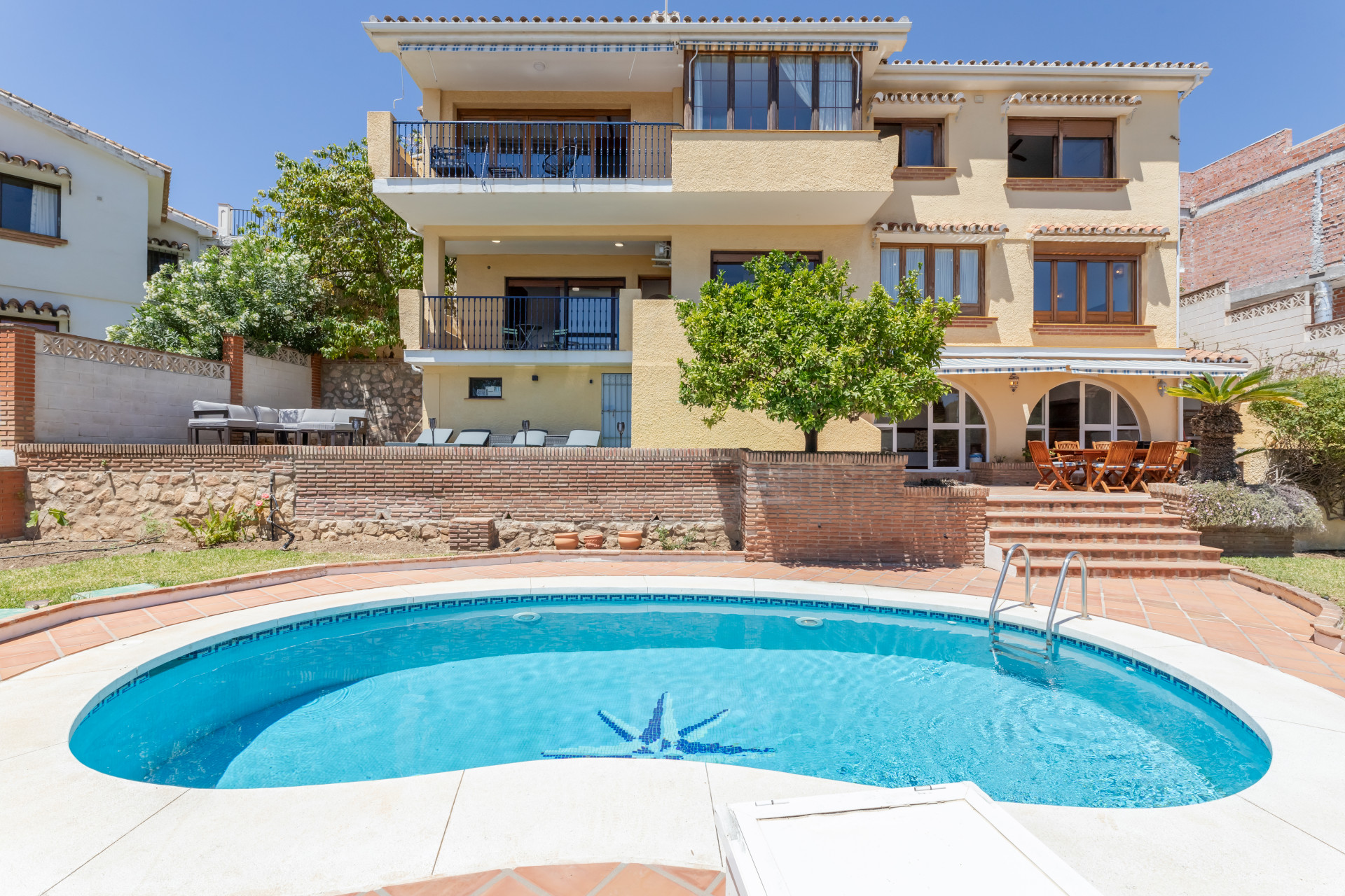 Villa de lujo con vistas al mar en Benalmádena Costa