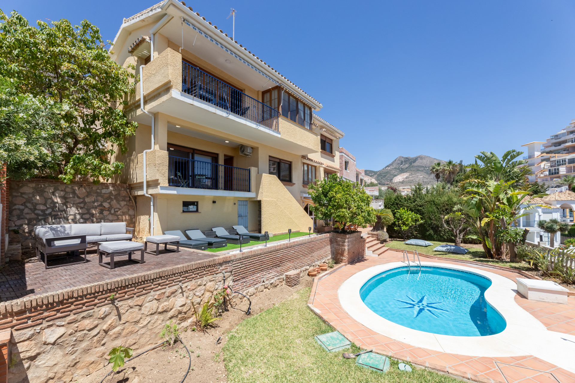 Villa de lujo con vistas al mar en Benalmádena Costa