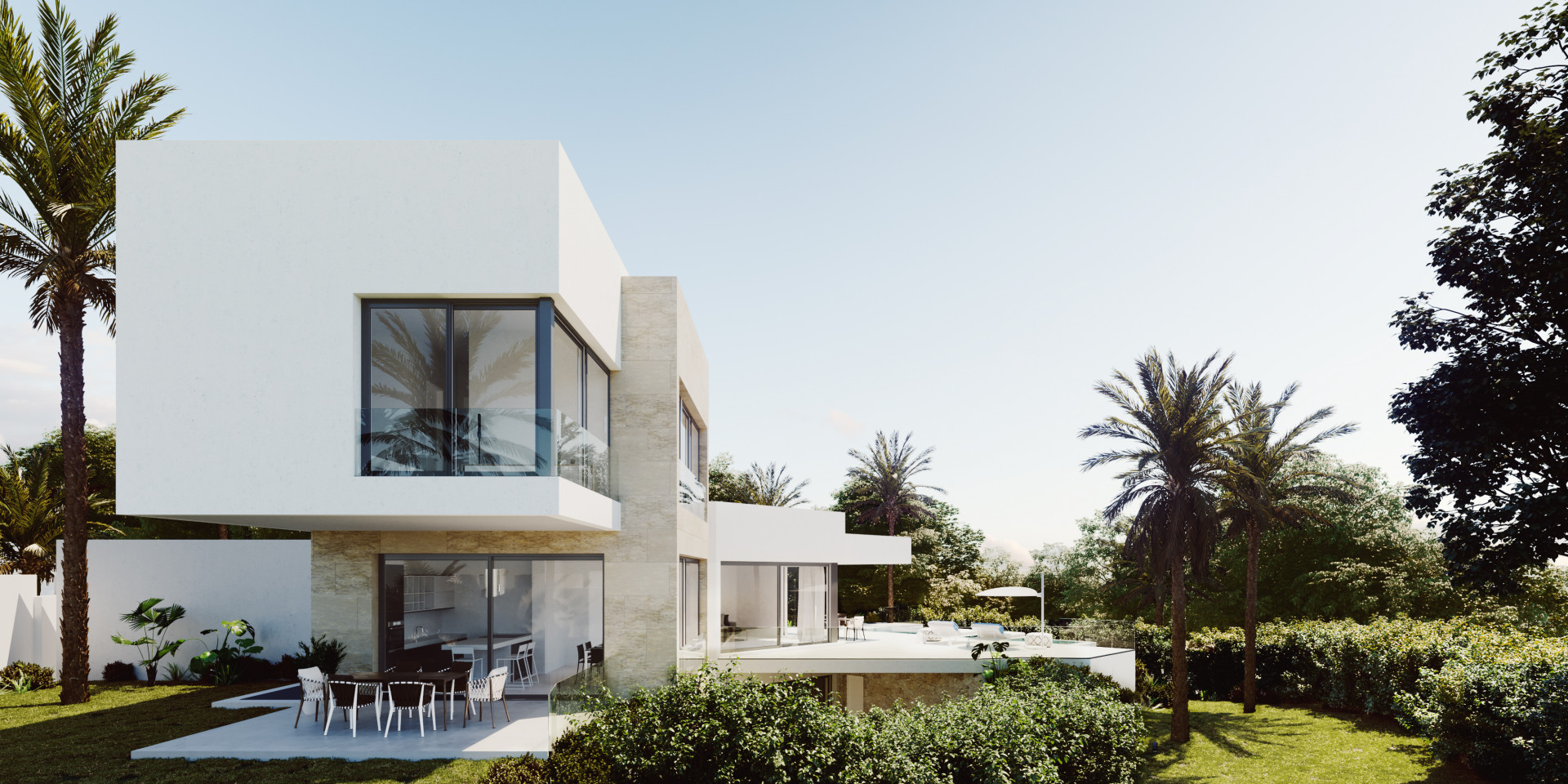 Village - Mirador del Paraíso: 6 latest contemporary design villas in gated community