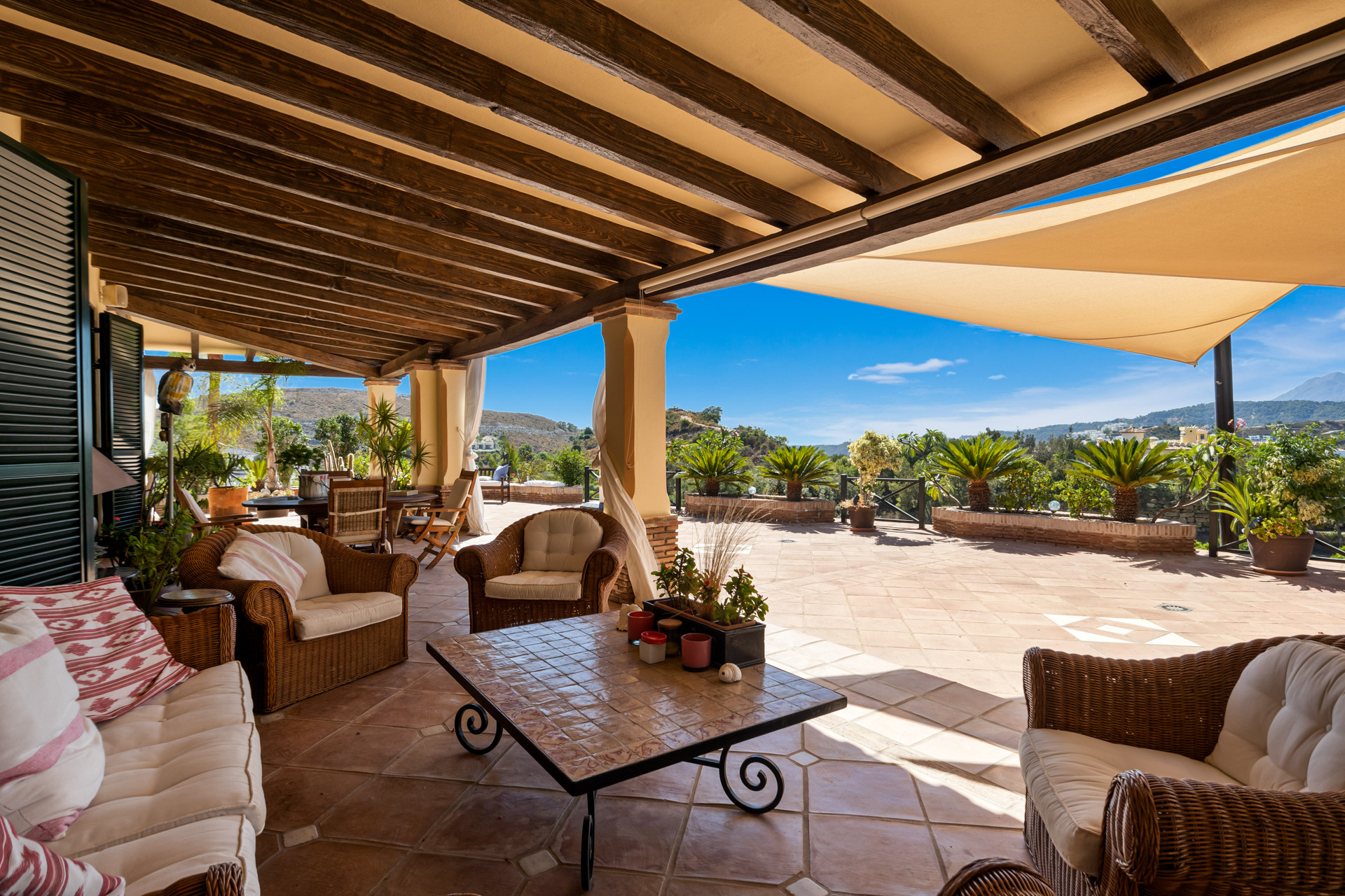 Traditional villa situated within the Marbella Club Golf Resort, Benahavís.