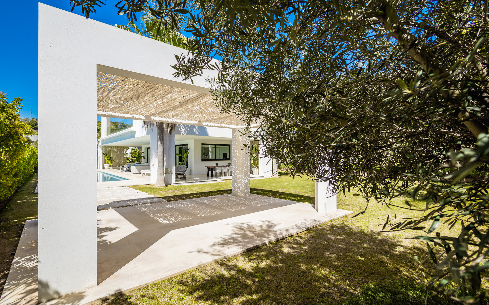Contemporary luxury villa in a prestigious gated community within the Golf Valley
