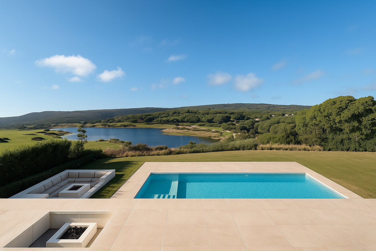 Moderne Golfvilla in Erstlinie mit Seeblick – Sotogrande Alto