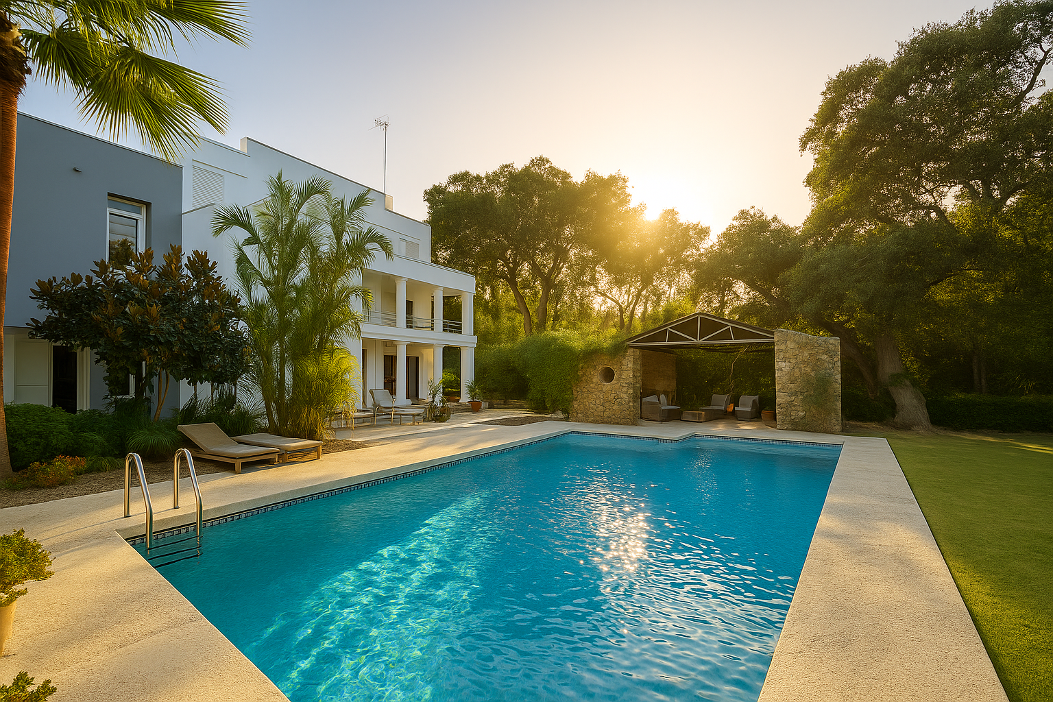 Elegante Villa mit privatem Garten und Pool in Sotogrande Alto Central