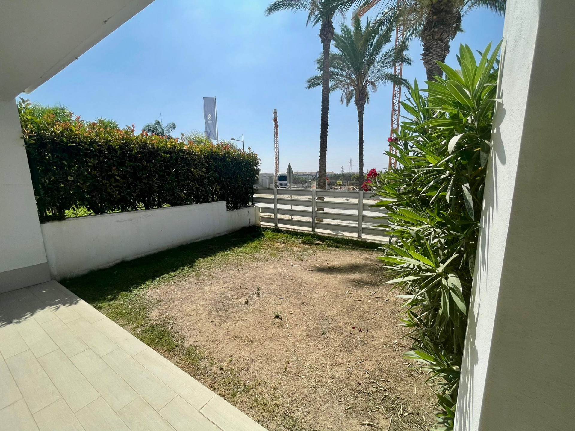 2 bedroom flat with garden in Cancelada