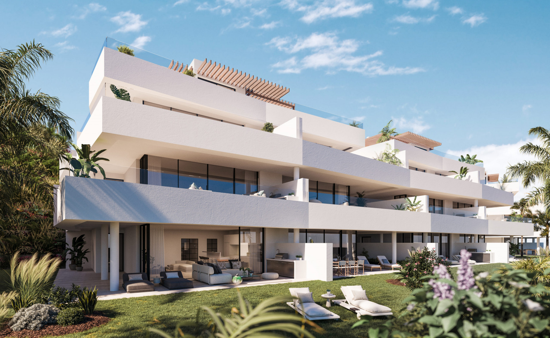 Fantástico apartamento en comunidad cerrada, Estepona