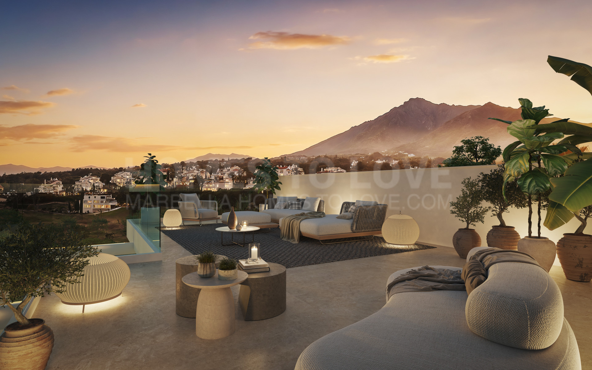 Luxury villa in Marbella, Valdeolletas area, with private pool and sea views