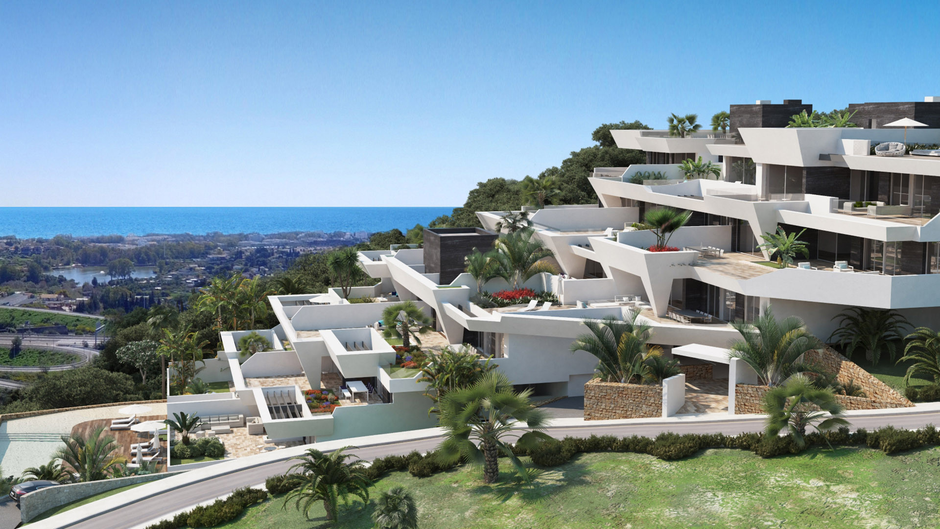 Modern Contemporary development in Marbella Bromley Estates Marbella