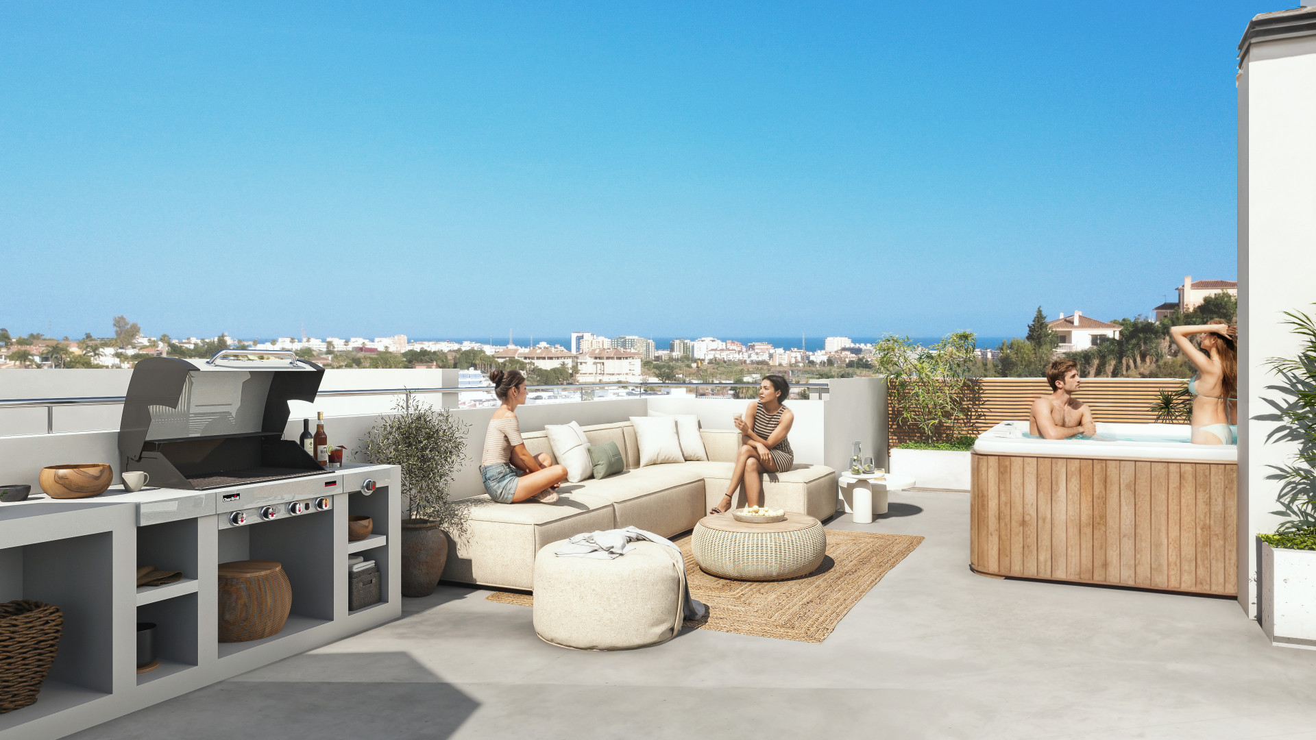 Apartment in Mijas Costa - view 1