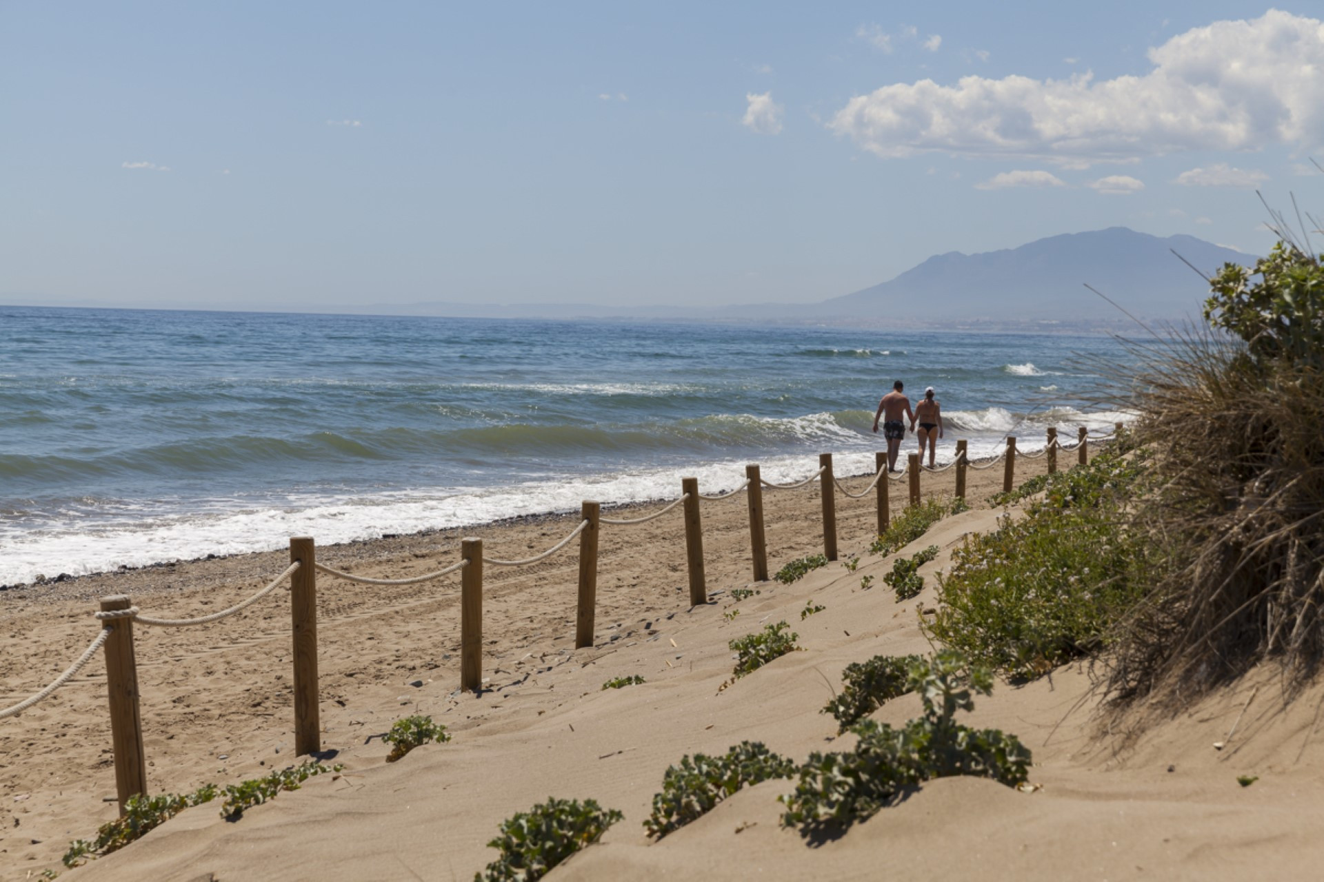 A spectacular frontline beach townhouse in Bahia de Marbella, Marbella East