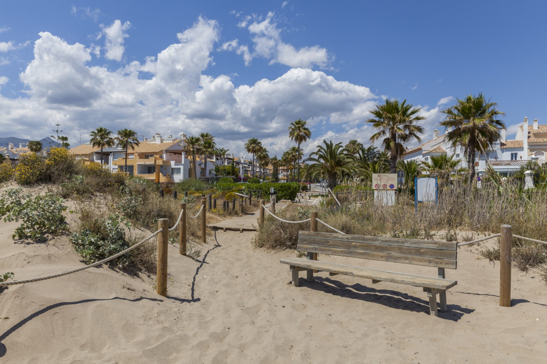 A spectacular frontline beach townhouse in Bahia de Marbella, Marbella East