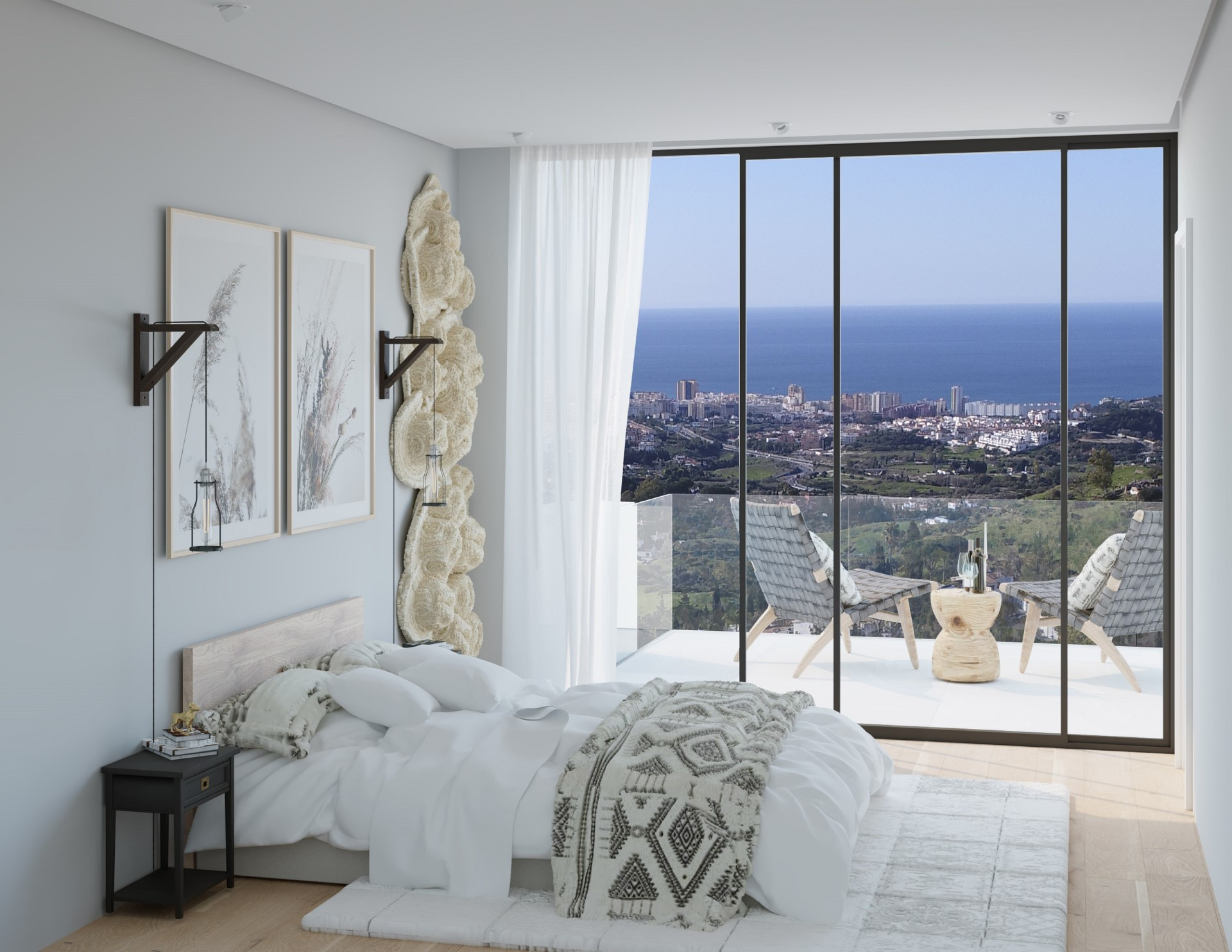 Modern 4 bedroom villas in Mijas Pueblo