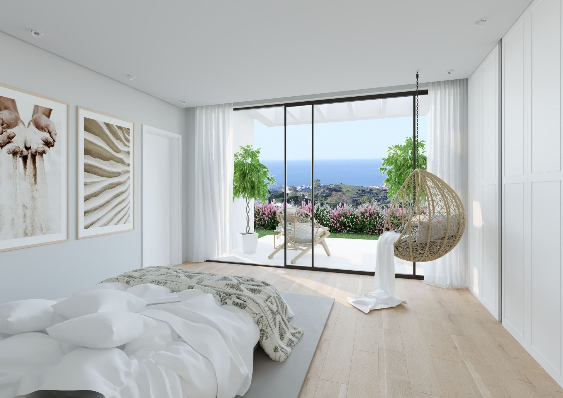 Villas modernas de 4 dormitorios en Mijas Pueblo