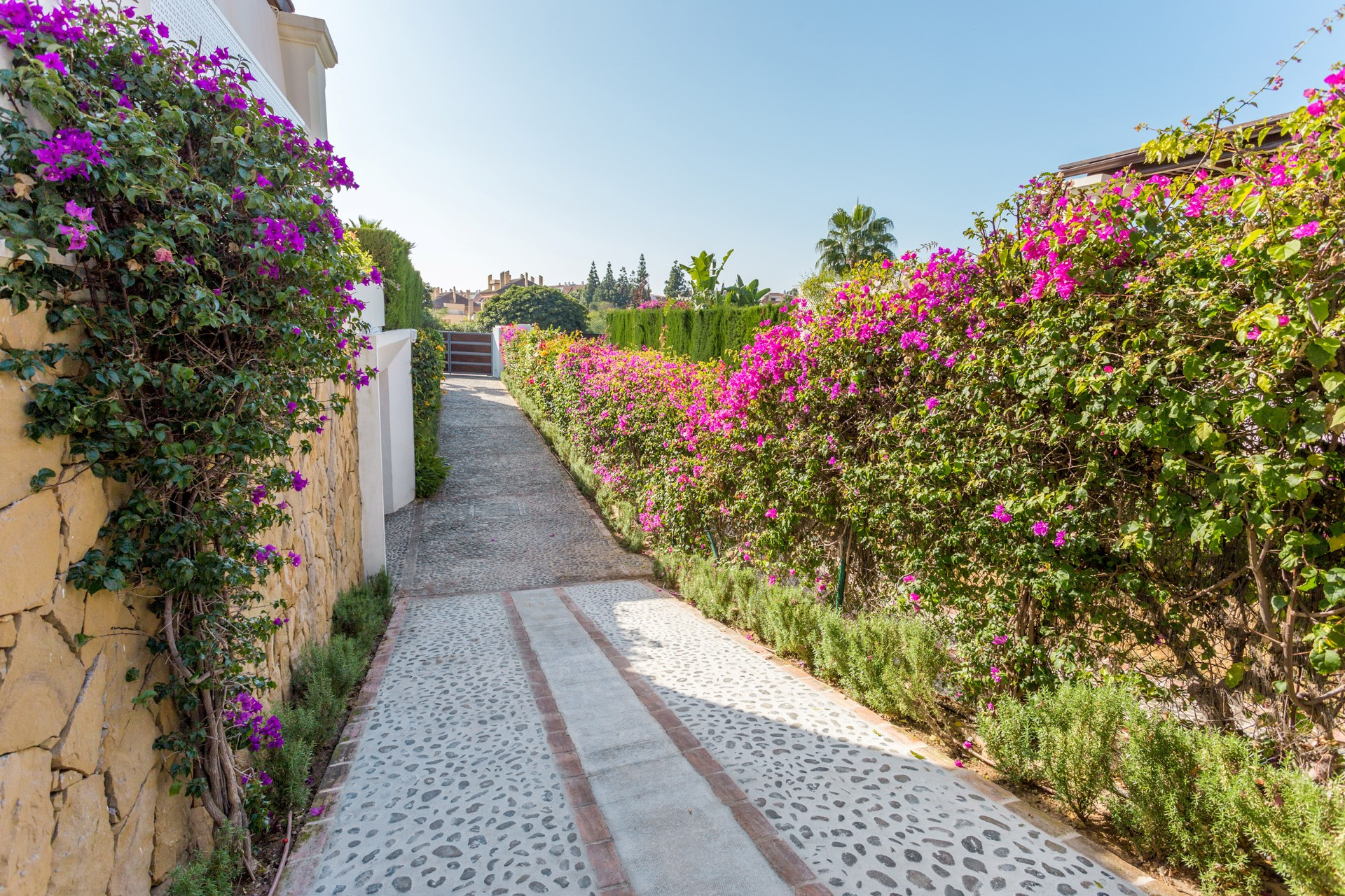 A modern Mediterranean style villa in Las Lomas de Marbella Club