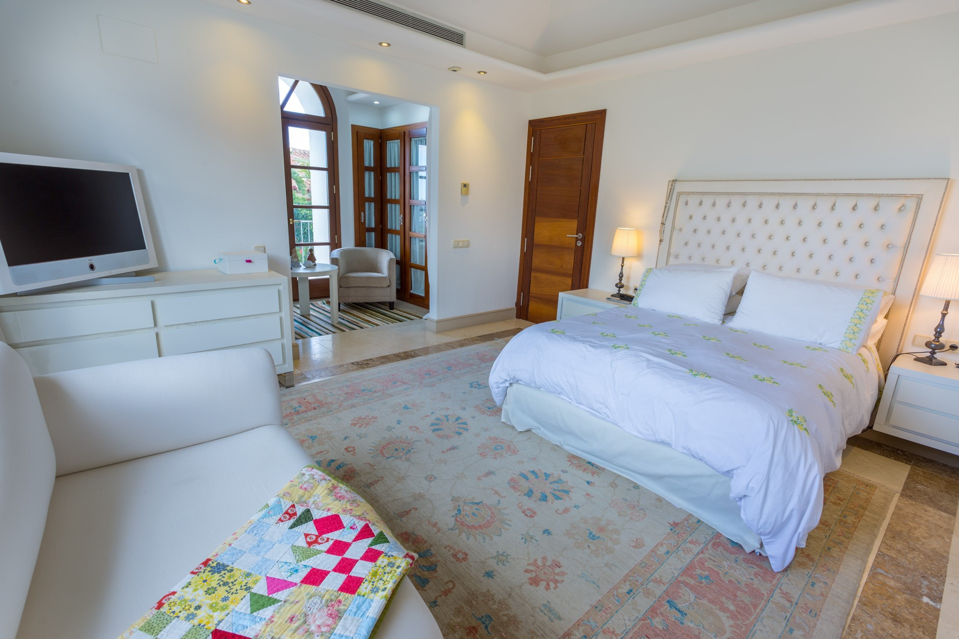 A modern Mediterranean style villa in Las Lomas de Marbella Club