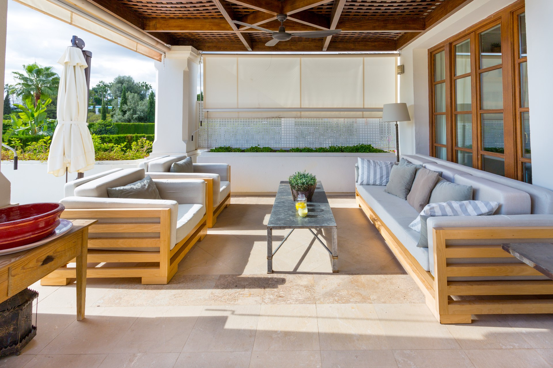 A modern Mediterranean style villa in Las Lomas de Marbella Club