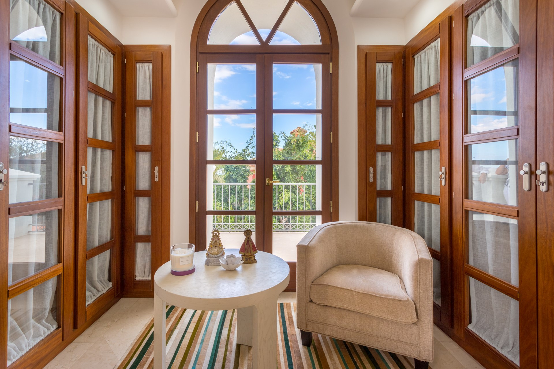 A modern Mediterranean style villa in Las Lomas de Marbella Club