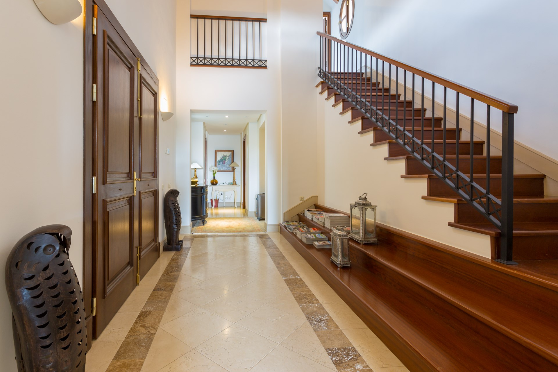 A modern Mediterranean style villa in Las Lomas de Marbella Club