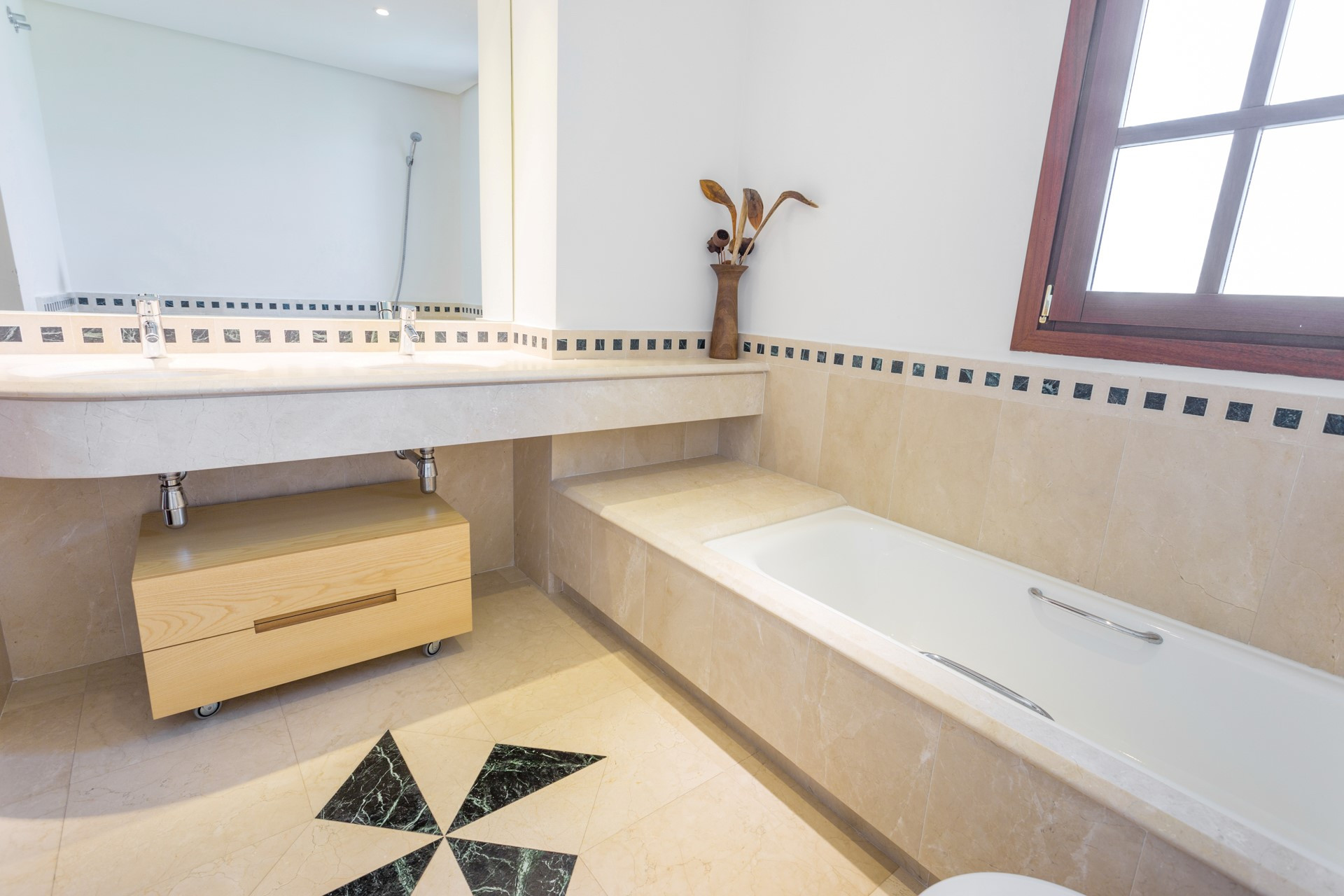 A modern Mediterranean style villa in Las Lomas de Marbella Club